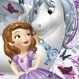 Dino Puzzle Sofia und das Einhorn 200 Teile