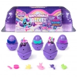 Hatchimals Karton Neon-Regenbogen – neonfarme Brut mit 5 Eiern und Figuren