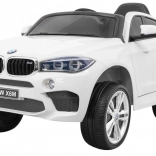 Elektrischer BMW X6 M für Kinder, weiß, mit Fernbedienung