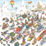 Puzzle JUMBO Jan van Haasteren – Den Hang hinunter, 2000 Teile