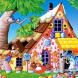 Puzzle 120 Teile Hänsel und Gretel