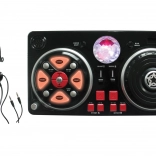 Kindermischpult mit Mikrofon und Lichteffekten