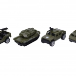 Metallisches Militär-Spielzeugauto 8 cm