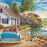 Puzzle mit 2000 Teilen Sommerhafen