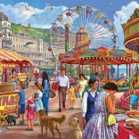 Puzzle Promenade in Hastings XL 500 Teile