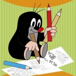 Malbuch Der kleine Maulwurf spielt A4