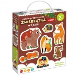 CzuCzu Progressive Puzzles Waldtiere