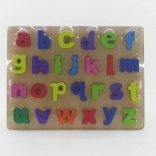 Holzsteckpuzzle Alphabet 30 × 22,5 cm