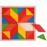 Bigjigs Toys Holz-Bunte-Mosaik