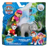 Paw Patrol Figuren: Dschungel-Patrouille, Marshall und Skye