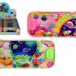 Wasser-Handspiel mit Weltraum-Motiv