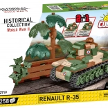 Baustein-Set Panzer RENAULT R-35 1:48 (258 Teile) – COBI Historical Collection