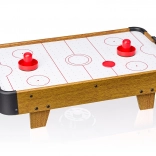 Tisch-Airhockey in Holzdekor