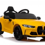 Elektrisches Kinderauto BMW M4 Gelb