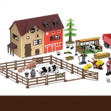 Mega-Bauernhof-Set mit Traktor und Zubehör