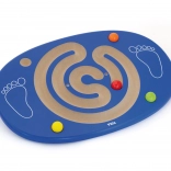 VIGA Holz-Balancierbrett mit Labyrinth