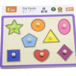 Viga Holzpuzzle Formen mit Stiften