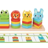 Holz-Stapelspiel Tierfreunde 2Kids