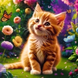 Trefl Puzzle 500 Teile – Niedliches Kätzchen