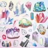 Puzzle Kristalle von Cloudberries