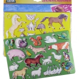 LENA Zeichenschablonen – Pferde und Katzen