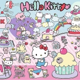 Puzzle Entdecke die Welt Hello Kitty 300 Teile