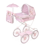 Faltbarer Puppenwagen mit Tasche und Zubehör Sophie 81 cm