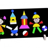 Magnetisches Puzzle für Kinder Detoa