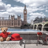 Puzzle 500 Teile CASTORLAND Little Journey to London