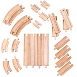 Holzschienenset 24 Teile Bigjigs Rail