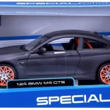 Metallmodell BMW M4 GTS 1:24 grau