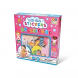 Schaum-Badeaufkleber – Zieh mich an