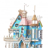Woodcraft hölzernes 3D-Puzzle Märchenvilla