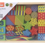 VIGA Holz-Fädelset für Kinder