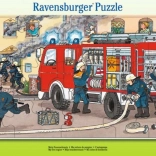 Puzzle 15 Teile Feuerwehr