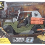Militärset mit Jeep