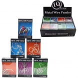 Metallpuzzles für die Hand, Mix – 24 Stück im Display