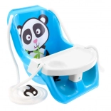 Schaukel mit Tisch Panda für die Kleinsten
