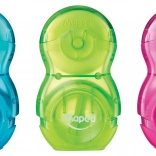 MAPED Anspitzer mit Radiergummi (Farbmix)