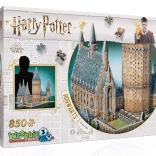 Wrebbit 3D Puzzle Harry Potter: Große Halle von Hogwarts, 850 Teile