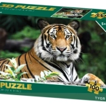 3D-Puzzle Tiger, 100 Teile