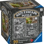 Ravensburger Escape-Spiel EXIT Puzzle Spukhaus: Im Wohnzimmer 99 Teile