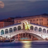 DINO Panorama-Puzzle Rialto-Brücke 6000 Teile