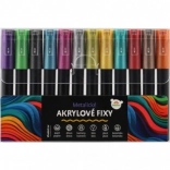 Acryl-Metallstifte 12 Stk für universelle Verwendung