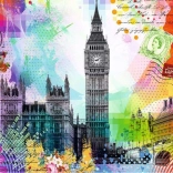Puzzle Postkarte aus London 500 Teile Ravensburger
