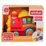 Interaktiver Zug mit Tiergeräuschen