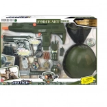 Militärset mit Helm