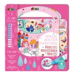 Magisches Malen mit Wasser – Prinzessin