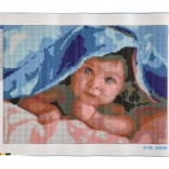 Diamantmalerei Süßes Kleinkind 30x40 cm