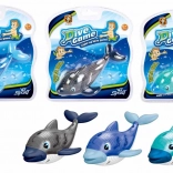 Tauchender Delfin mit Licht 14 cm